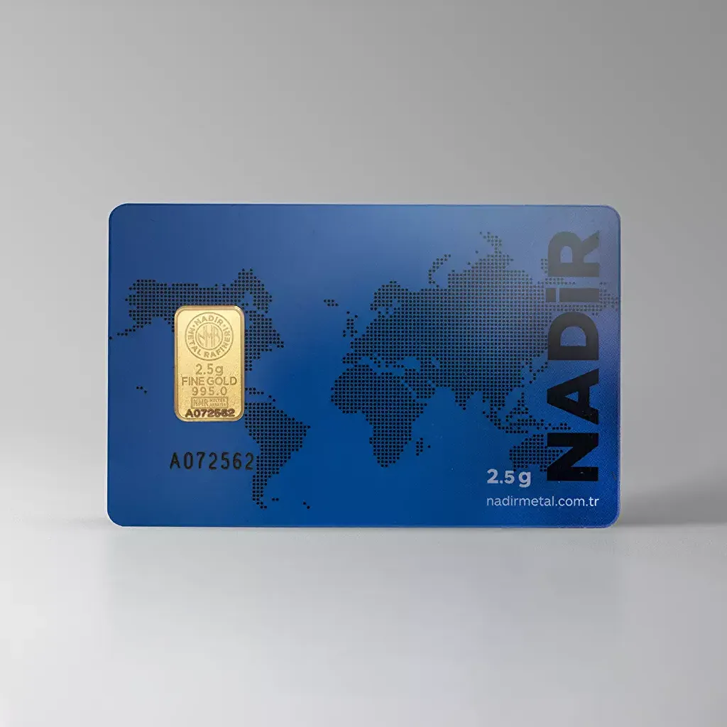 NadirGold 2,5 Gram Külçe Altın 995